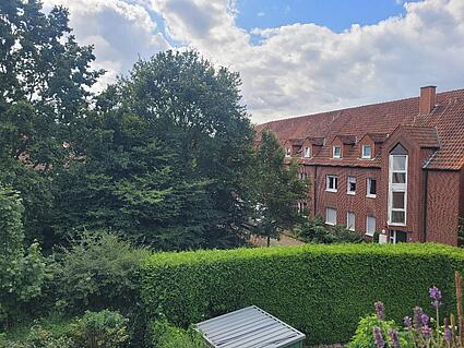 Ausblick vom Balkon